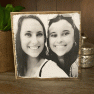 6X6 BLACK AND WHITE PHOTO BLOCK